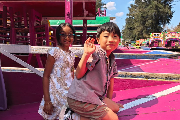 Mexico City Private Family Boat Tour Xochimilco UNESCO