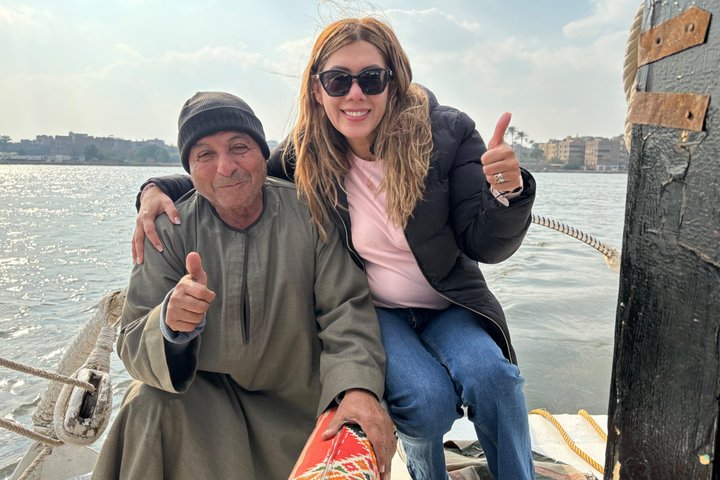 Private Romantic Nile Felucca Cairo Sunset Dining