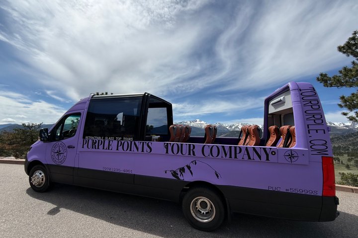 Retractable Glass Top Tour in Rocky Mountain National Park
