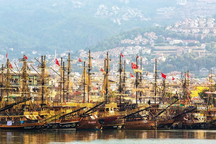 Alanya All Inclusive Pirate Boat Trip With Hotel Transfer