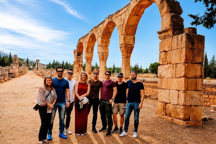 Guided Small-Group Tour to Baalbek, Anjar and Ksara with Lunch