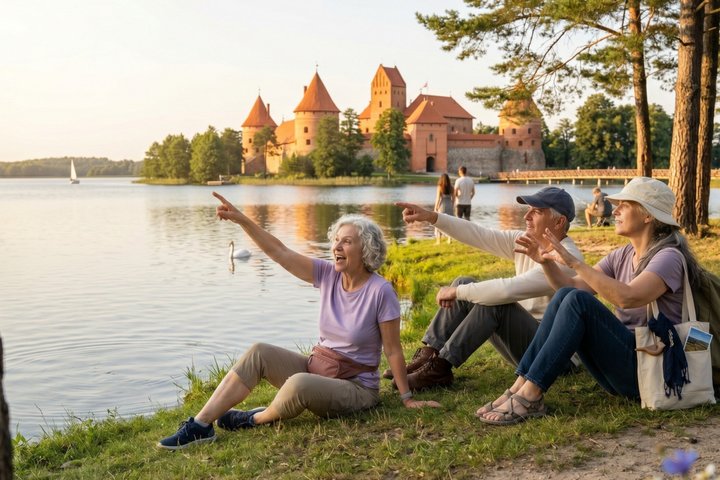 Explore Trakai with Karaim Private Walking Tour