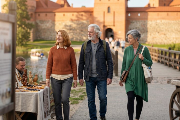 Explore Trakai with Karaim Private Walking Tour