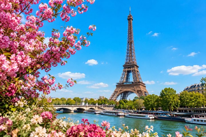 Deluxe Paris Shore Trip from Le Havre with Cruise & Packed Lunch