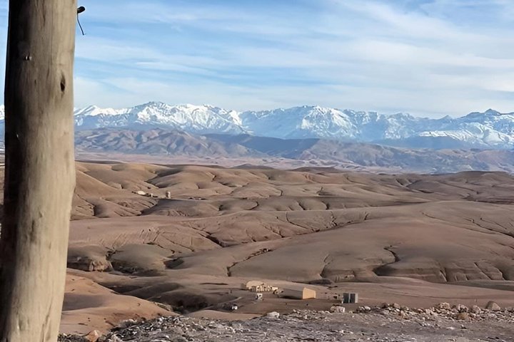 Marrakech Desert Agafay Quad & Camel with Lunch & swimming pool
