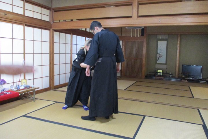 An experience like no other Samurai at Cultural Property in Osaka
