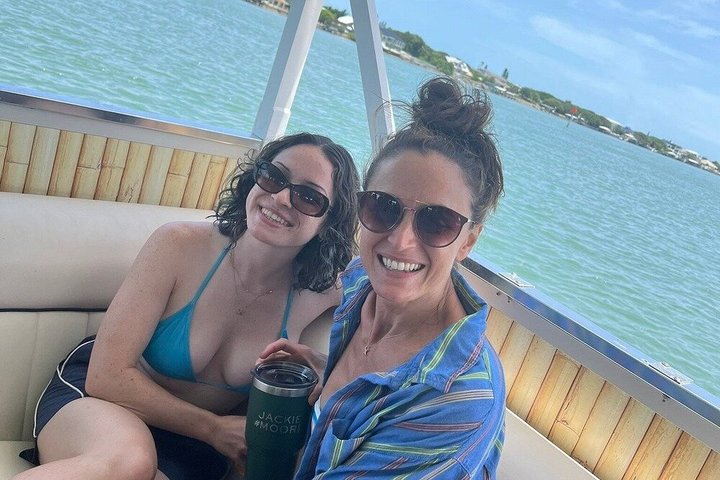 2-Hour Sunset Dolphin Tiki Boat Cruise