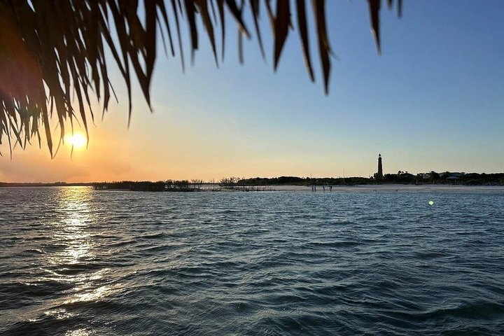 2-Hour Sunset Dolphin Tiki Boat Cruise