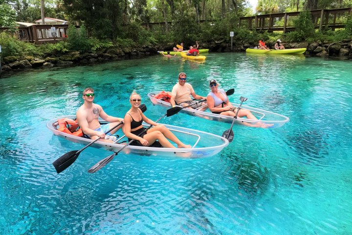 Clear Kayak Three Sisters Springs & Manatee Tour Of Crystal River