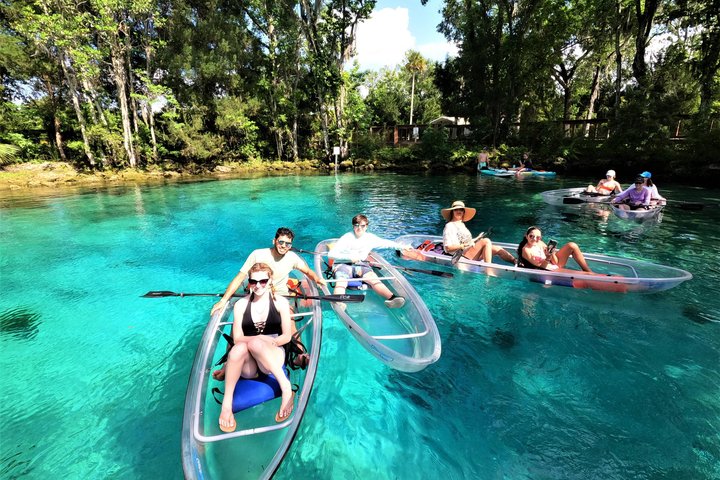 Clear Kayak Three Sisters Springs & Manatee Tour Of Crystal River