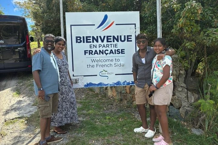 Shared St Maarten Island Tour Small Group Experience