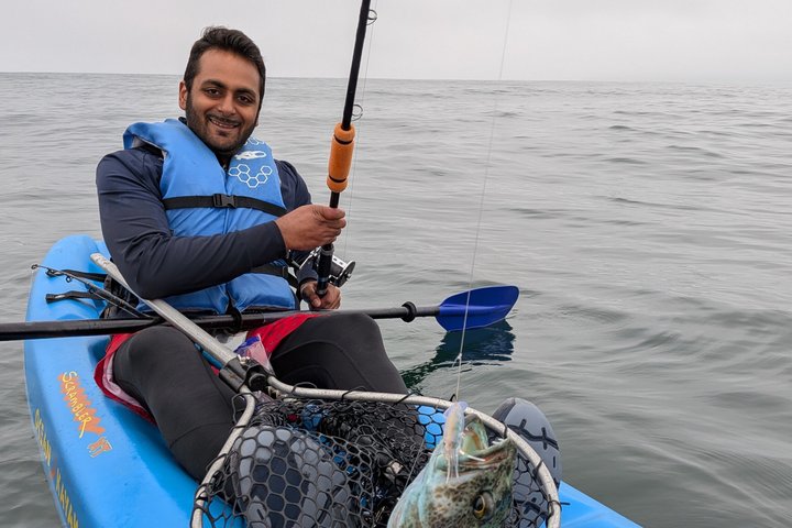 Kayak Fishing in Pismo Beach