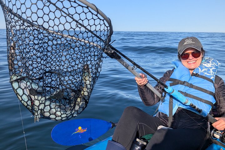 Kayak Fishing in Pismo Beach