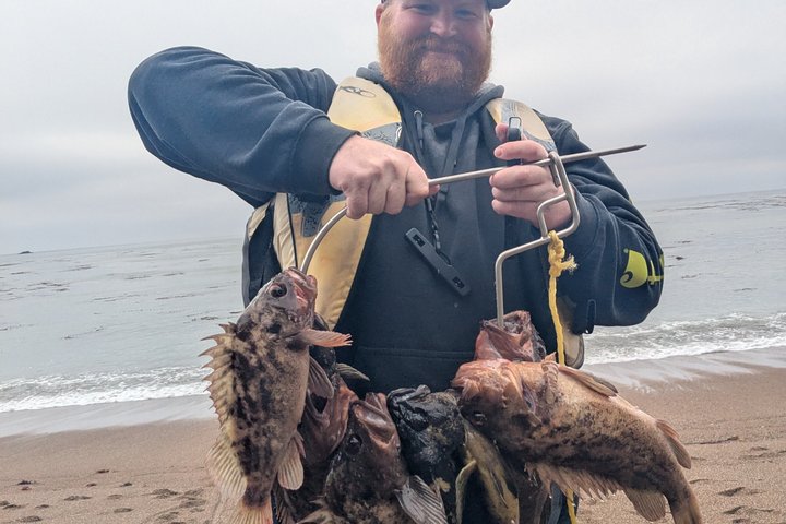 Kayak Fishing in Pismo Beach
