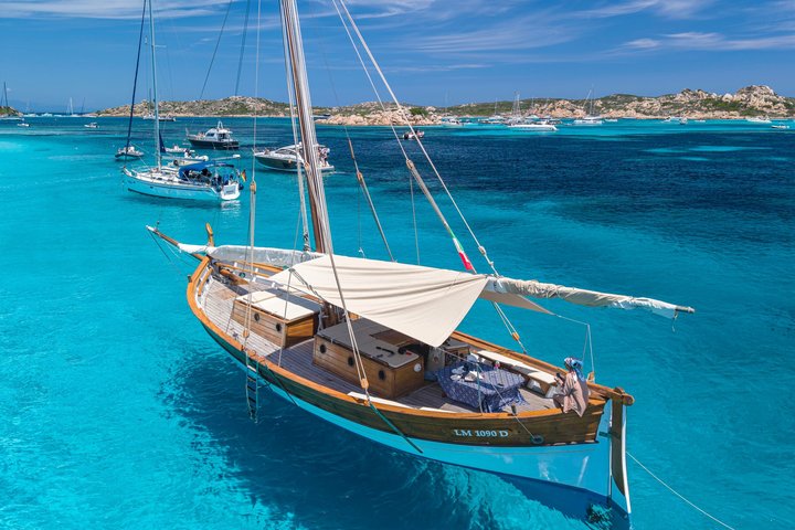 La Maddalena Full Day on a Vintage Sailing Ship