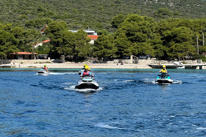 Trogir: Jet Ski Safari with Snorkeling and Blue Lagoon