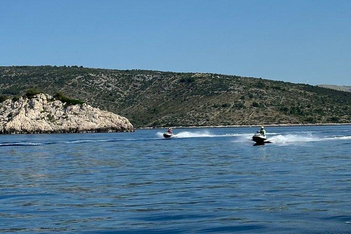 Trogir: Jet Ski Safari with Snorkeling and Blue Lagoon