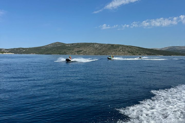 Trogir: Jet Ski Safari with Snorkeling and Blue Lagoon