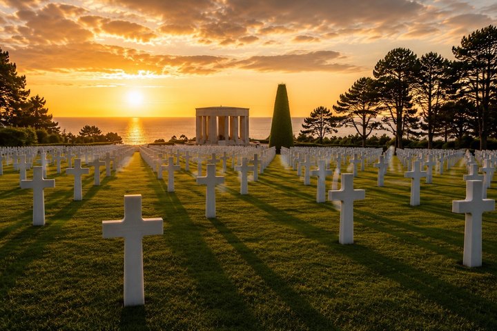 Normandy D-Day Beaches Excursion from Le Havre with Packed Lunch