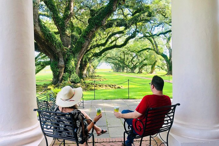 Swamp Boat Ride and Oak Alley Plantation Tour from New Orleans
