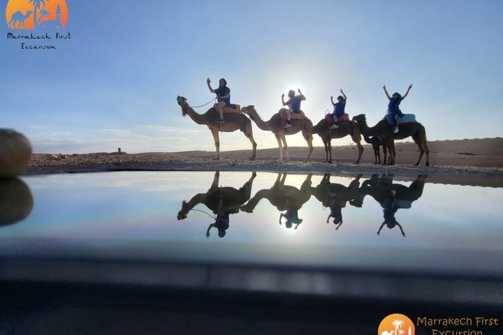 Agafay Sunset Camel Ride and Dinner Show