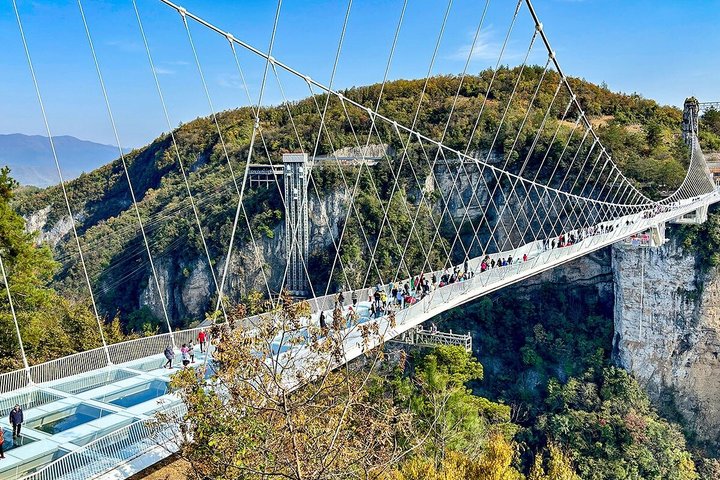1-2 Days All-inclusive Tours: Mt Avatar, Glass Bridge, Mt Tianmen