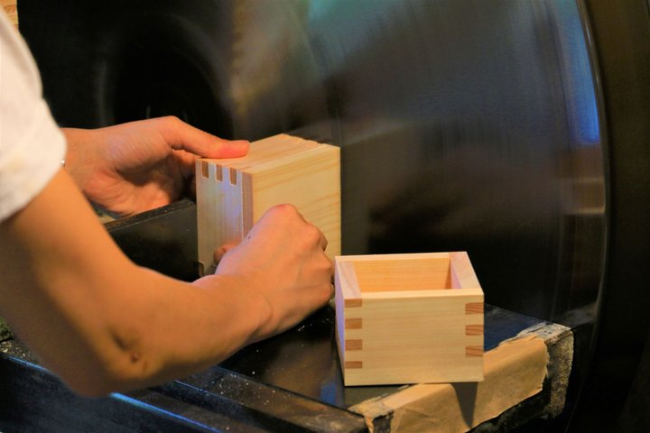 From Gifu Private Sake Brewery Tour with a Masu Box Souvenir