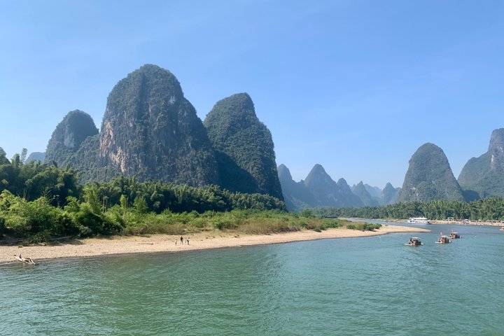 Li River Cruise ticket from Guilin to Yangshuo with pickup
