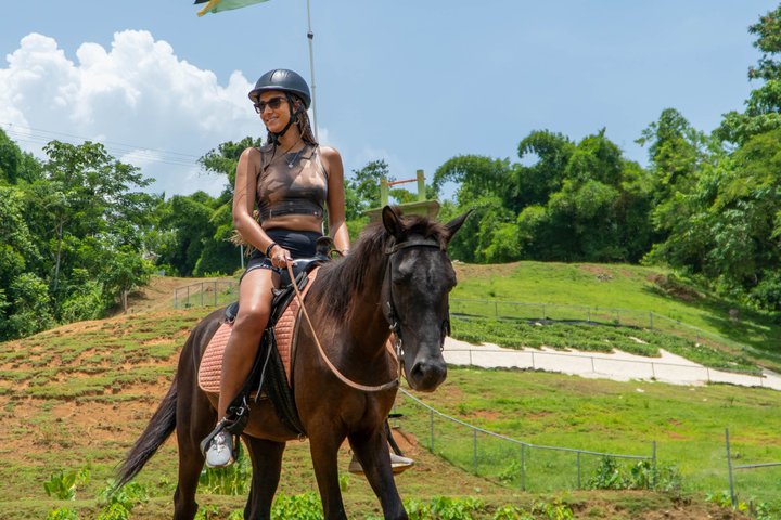 Bambuza ATV, Zipline and Horseback Adventure from Negril