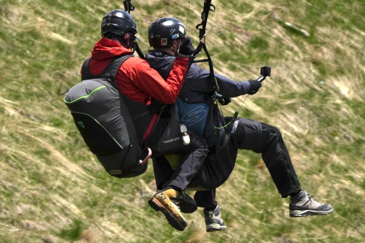 Cloudbase Paragliding in Gudauri, Georgia