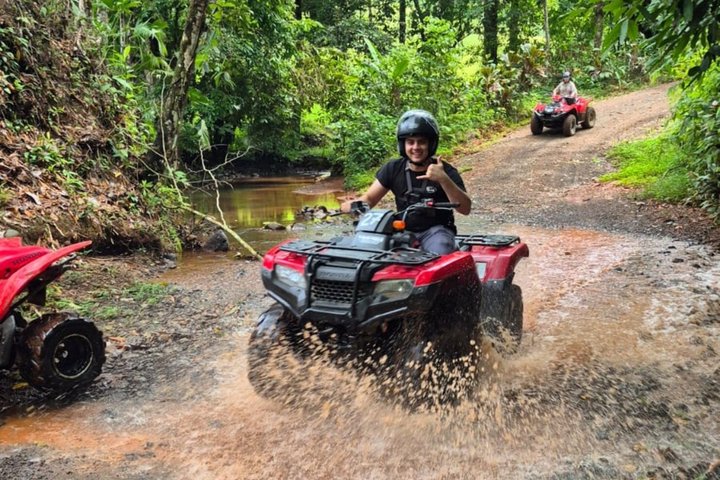 4-Hour ATV Waterfall & Delicious Rainforest Lunch