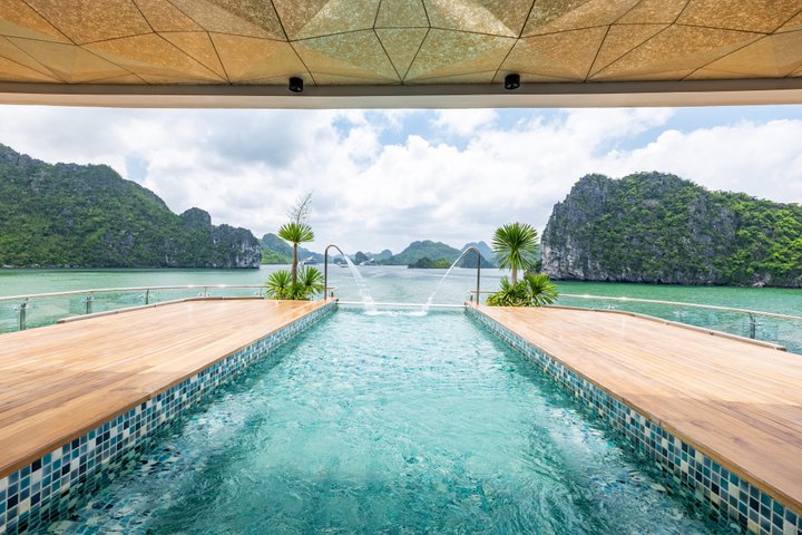 2D1N Elite Lan Ha Bay & Ha Long Bay Cruise with Infinity Pool