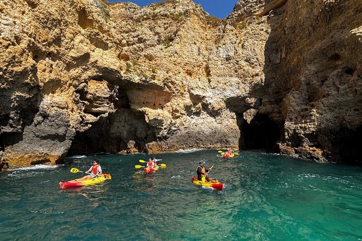 Ponta da Piedade Caves Kayak Tour in Lagos + Snorkelling