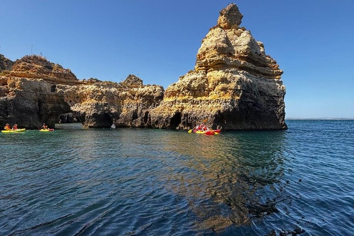 Ponta da Piedade Caves Kayak Tour in Lagos + Snorkelling
