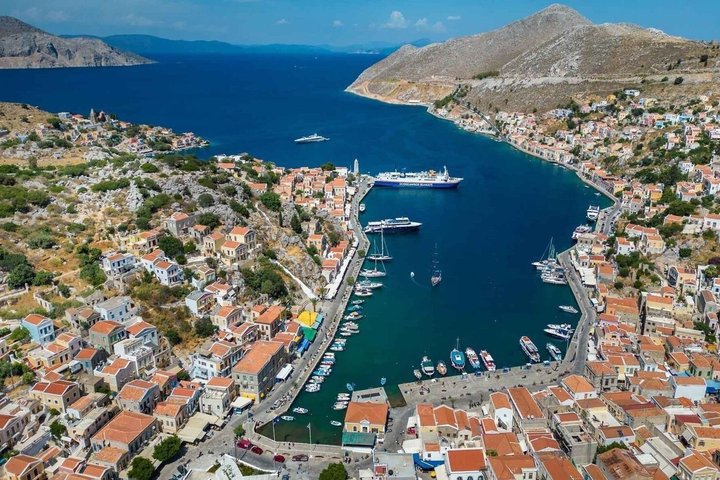 Symi Island by Fast Boat (High-Speed: ~1hr journey & ~4hrs Symi)
