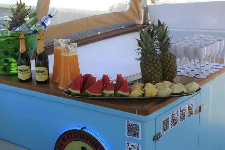 Coves and Caves Excursion with Tapas and Premium Open Bar in Ibiza
