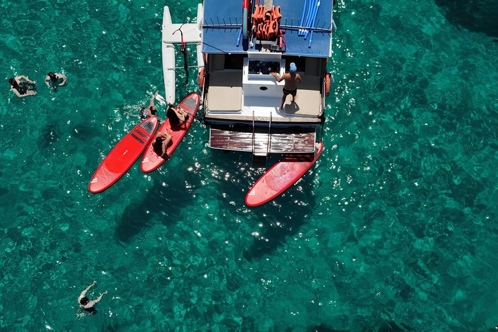 Coves and Caves Excursion with Tapas and Premium Open Bar in Ibiza