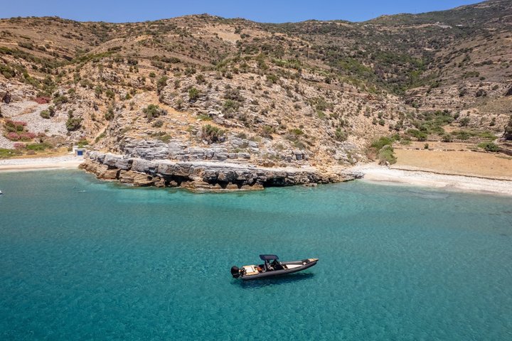 Andros: 4-Hour Cruise to Secluded Beaches (Food & Drinks Incl.)