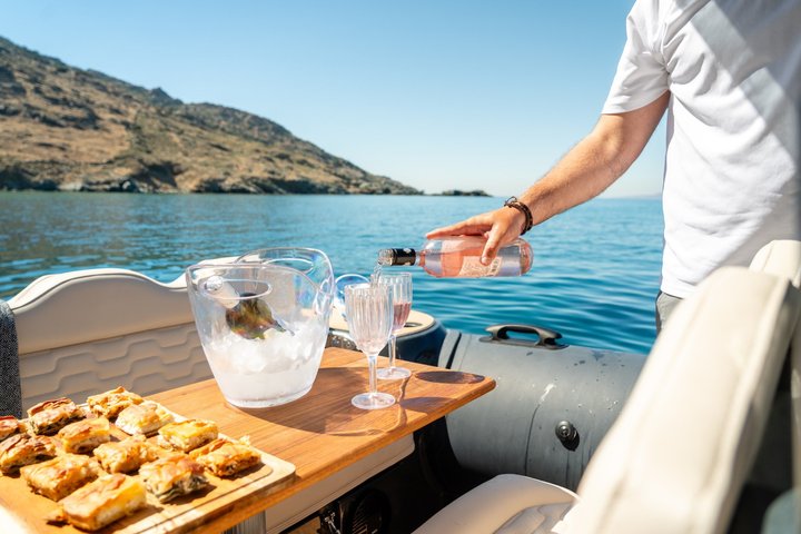 Andros: 4-Hour Cruise to Secluded Beaches (Food & Drinks Incl.)
