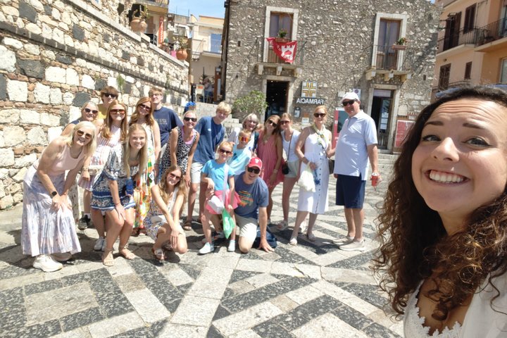 Taormina Castelmola : private cruise tour from Messina