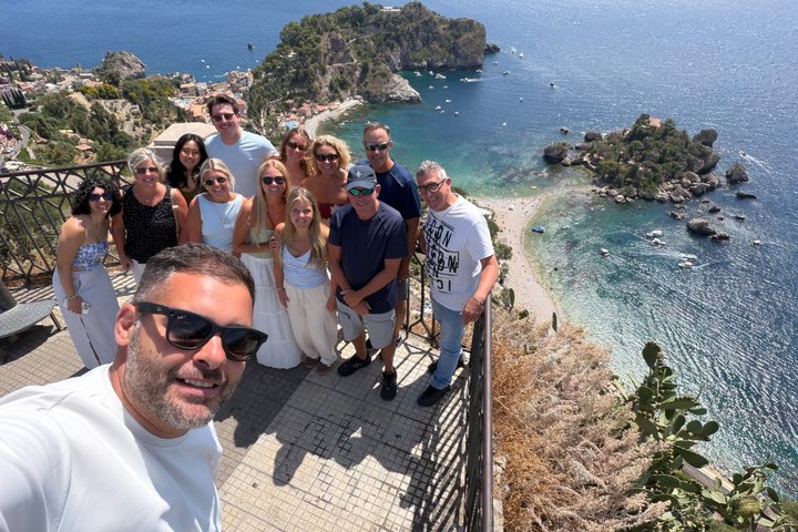 Taormina Castelmola : private cruise tour from Messina