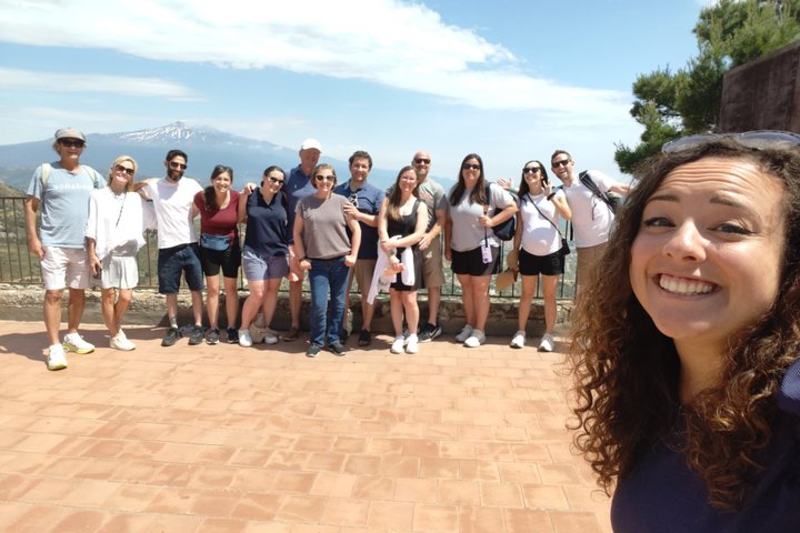 Taormina Castelmola : private cruise tour from Messina