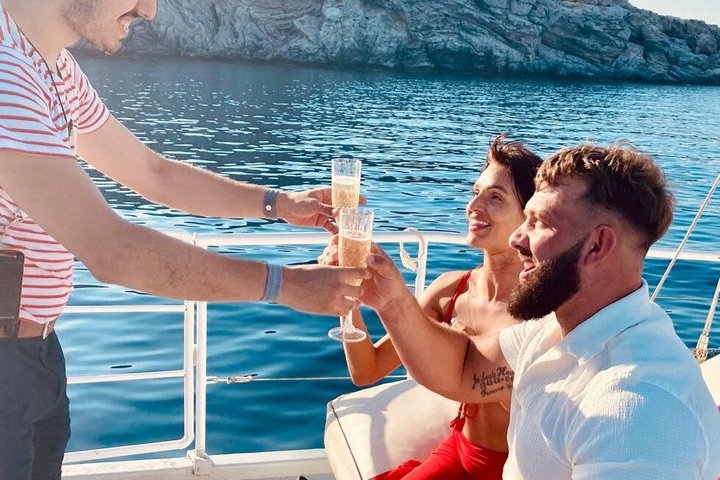 Rhodes Exclusive Swim Cruise Cocktail Open bar & Gourmet Buffet