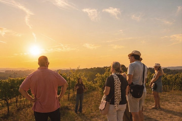 Siena: Chianti Sunset Tour with Dinner & Wine Tasting