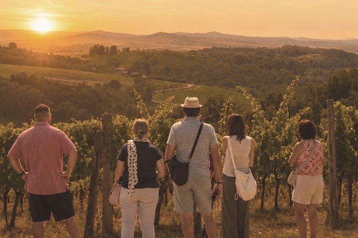 Siena: Chianti Sunset Tour with Dinner & Wine Tasting
