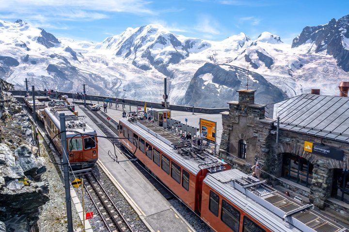 Attraction Ticket: Zermatt to Mt. Gornergrat Railway