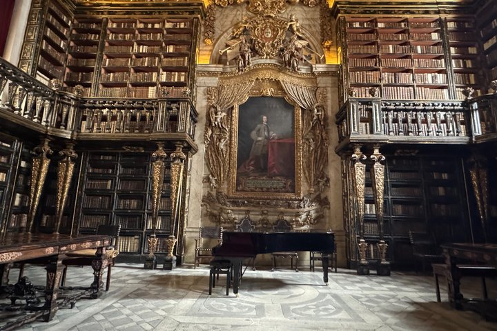 University of Coimbra and Library Private Tour with Tickets