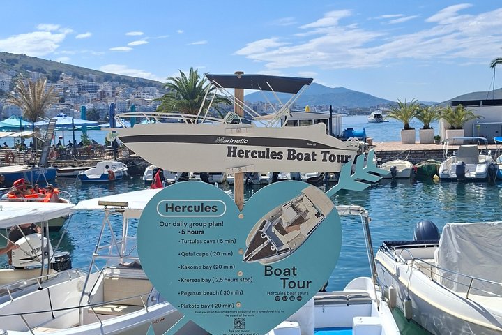Sarandë: Small-Group Boat Tour with Surprise Extra Stop