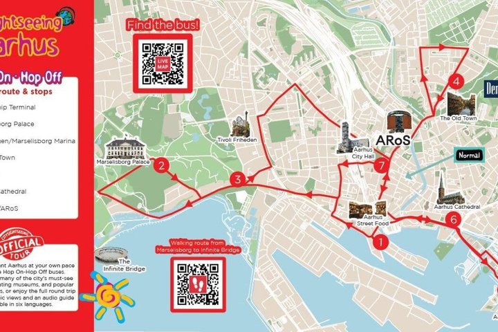 City Sightseeing Aarhus Hop-On Hop-Off Bus Tour