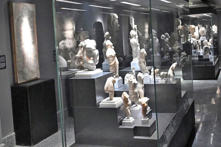 Alexandria Bibliotheca and Greco-Roman Museum from North Coast